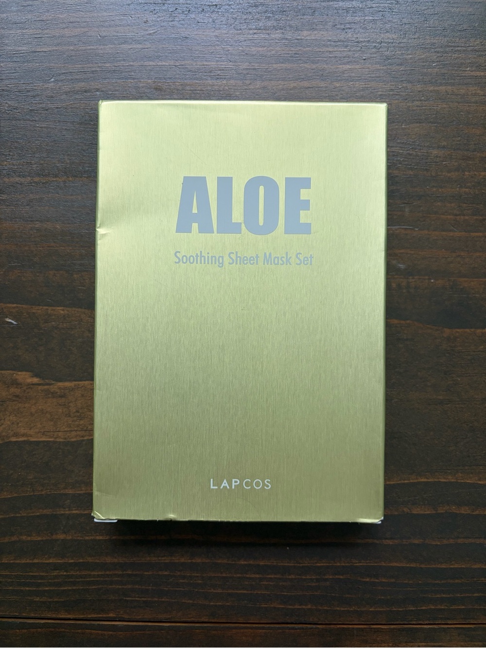 LAPCOS Daily ALOE Facial Masks for Soothing, set of 5 NEW